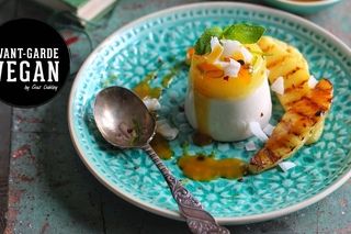 PIÑA COLADA PANNA COTTA & GIVEAWAY!! | @avantgardevegan by Gaz Oakley