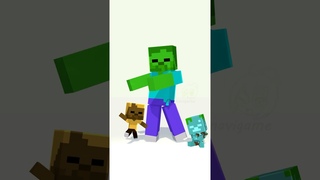 Minecraft MOB doing Pokedance #マイクラ #ポケダンス #pokédance