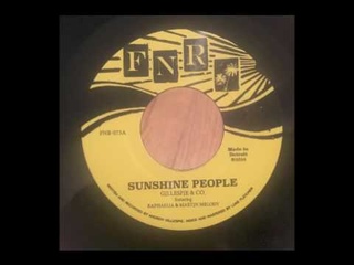 Gillespie & Co. featuring Raphaelia & Martin Melody “Sunshine People“ Funk Night 45 (FNR-073A)