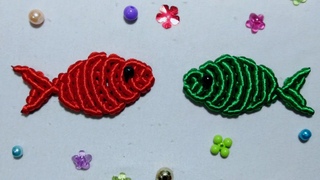 TUTORIAL,FISH MACRAME KEYCHAIN, GANTUNGAN KUNCI IKAN,TALIKUR,LANYARD, SOUVENIR, MACRAME ANIMAL,KNOT