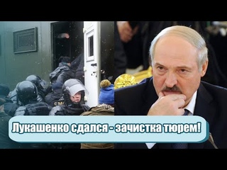 Отпустили всех! Лукашенко сдался – зачистка тюрем: по всей стране. Что будет дальше – это немыслимо!
