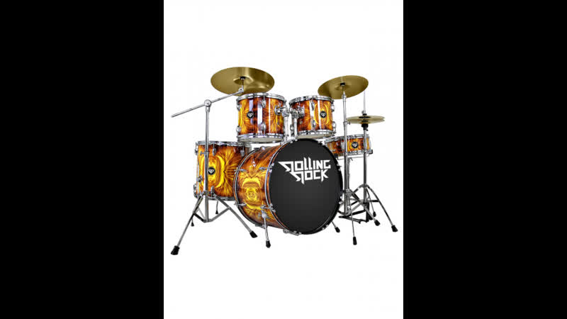 practice drum breaks on the chair listening drum solo of Benny