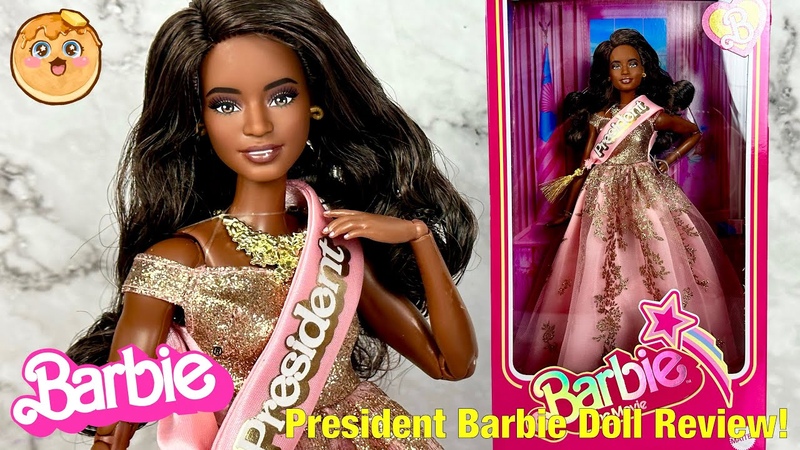 Barbie The Movie, President Barbie Doll Full Unboxing + Review ( Issa Rae
