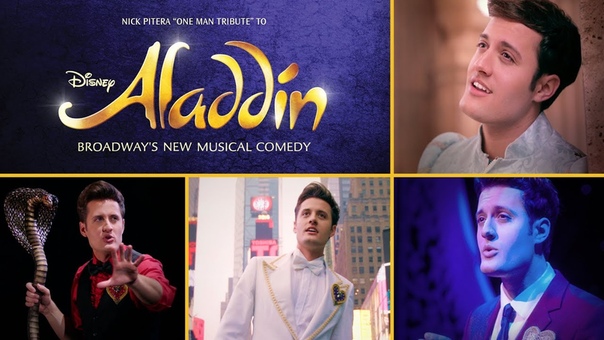 Nick Pitera One Man Tribute to Disneys Aladdin on