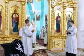 Прощание с владыкой Мануилом