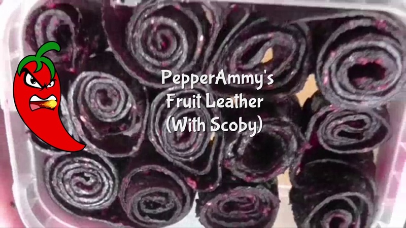 ( Scoby) Fruit Leather, Pepper Ammys Sweet