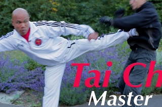 Tai Chi Chuan Master using taiji combat - Lesson 7 kick to the chest