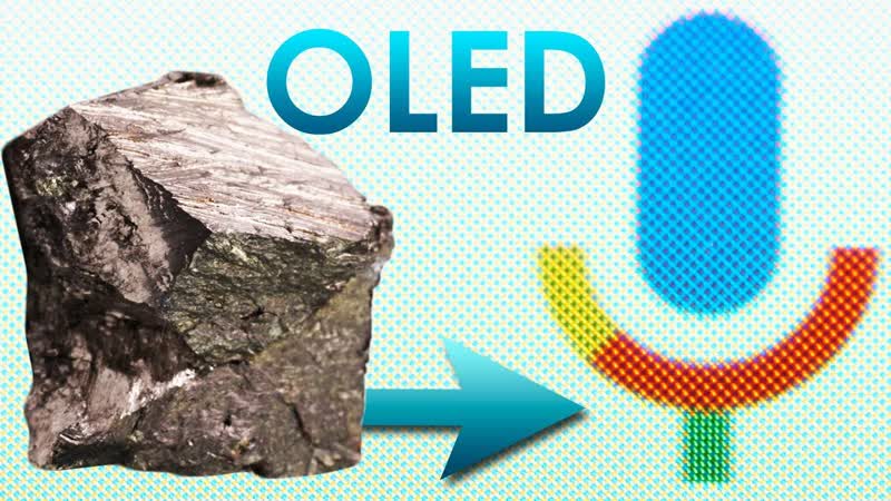 Тербий Металл ИЗ OLED