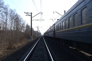 Электровоз ЧС7-040 с поездом № 61 Москва - Николаев