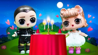 Die LOL Puppen feiern Valentinstag. Spielzeug Video für Kinder.