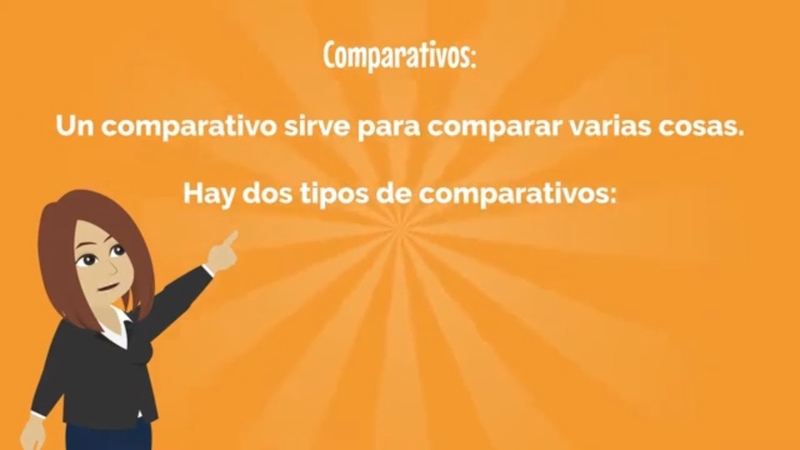 Comparativo y superlativo en espan ol, Clase