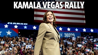 Watch live as U.S. Vice President Kamala Harris campaigns in Las Vegas, Nevada