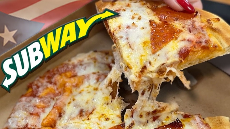 Is The PIZZA at Subway in Puerto Rico Any