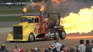 SHOCKWAVE JET TRUCK:  376 MPH!!! @ 2015 NAS Oceana Airshow
