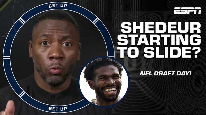 NFL DRAFT IS HERE RC MAKES THE CASE to keep Shedeur Sanders from SLIDING , Get