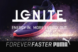 THE ALL NEW PUMA IGNITE | ENERGY IN | MORE ENERGY OUT