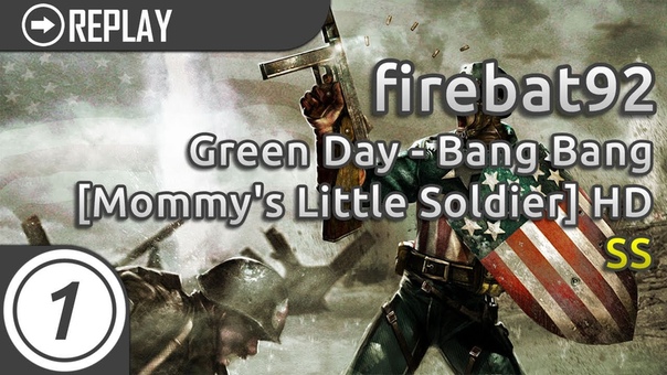 firebat92, Green Day Bang Bang Mommys Little Soldier + HD SS, 1
