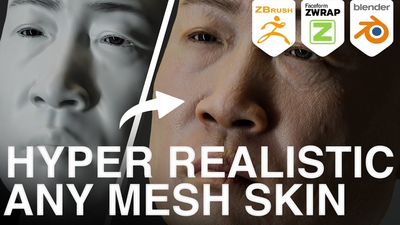 How to Create Ultra Realistic Skin in Blender Full Humanify Video