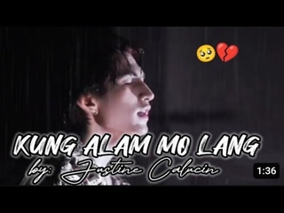 Justine Calucin - Kung Alam Mo Lang | Cover | Ang Sakit ng Kanta  | Jovans Music
