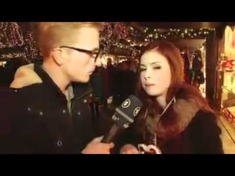 Lena auf dem Weihnachtsmarkt