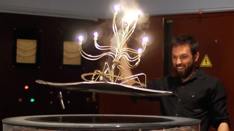 Levitating Barbecue Electromagnetic