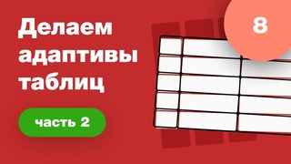 Делаем адаптивный дизайн таблиц #2