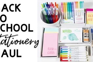 Back To School stationery & supplies haul