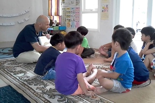 Big flashcard game with K1