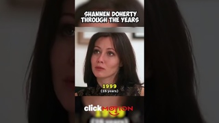 Shannen Doherty through the years🕊️ #shannendoherty #throughtheyears #rip #clickmotion  #shorts
