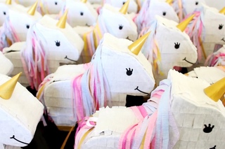 DIY Mini Unicorn Piatas