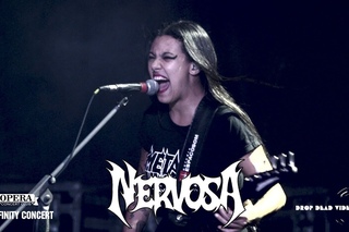 Nervosa - Guerra Santa. Санкт-Петербург 2017