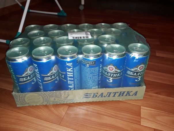 сколько банок в ящике