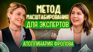 Метод Масштабирования для Экспертов: Рост Аудитории и Дохода. Аполлинария Фролова