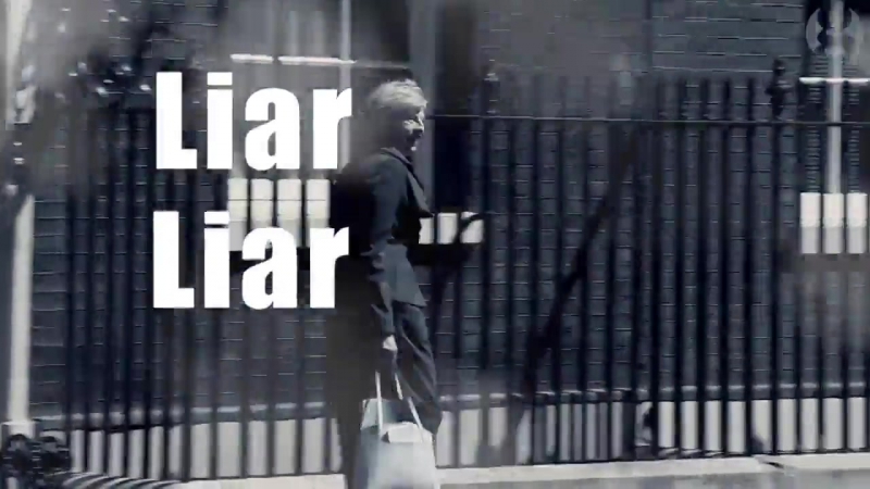 Liar Liar Ge 2017 ( Лгунья, лгунья Всеобщие выборы 2017 ) песня о
