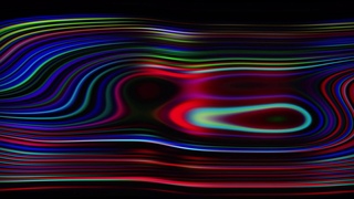 FREE | Smooth Curved Color Lines - Spectrum - Background Effect