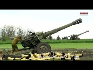 Российские артиллеристы на боевом задании в Мариуполе