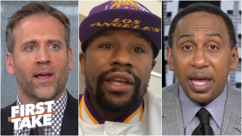 Floyd Mayweather talks about the business of boxing with Stephen A. Max, First
