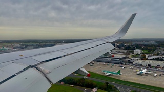 4K  Smooth As Butter Dublin Landing  British Airways  Airbus A320-200  DUB  G-EUYR  SCS 1159