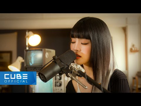 민니 of (여자)아이들 ( MINNIE of ( G) I DLE) Nothing, Bruno Major ( Cover) ( LIVE ver.