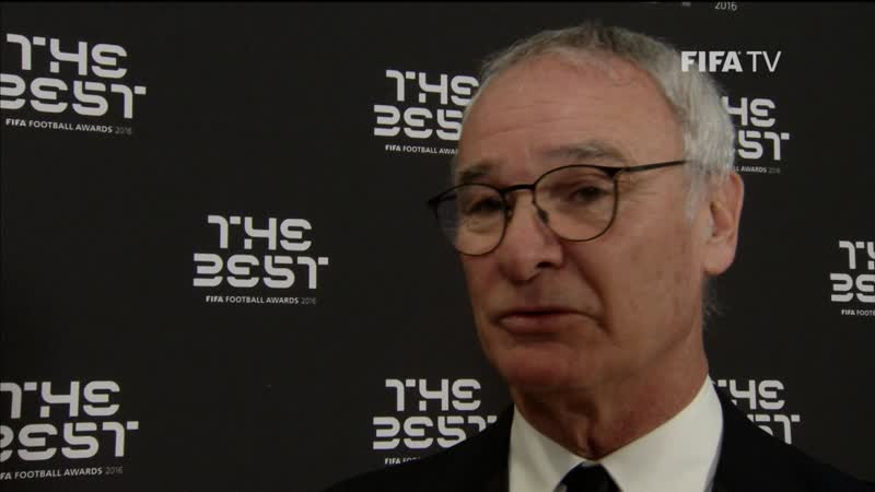 CLAUDIO RANIERI Post Award Reaction THE BEST FIFA FOOTBALL AWARDS