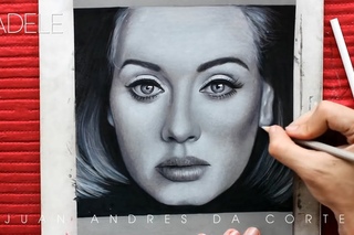 DRAWING ADELE #HELLO