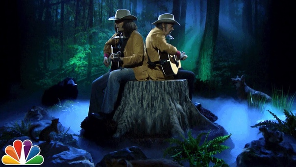 Two Neil Youngs on a Tree