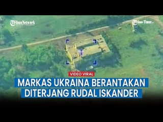 Duh, Tembakan Rudal Iskander M Rusia Hancurkan Markas Militer Ukraina di Izyum