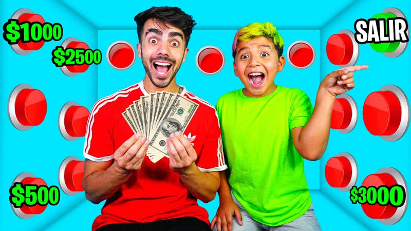 100 BOTONES MISTERIOSOS DE DINERO SOLO 1 PARA