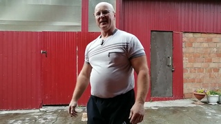 Тренировка с гирей. 32 кг. Прокачка плеч, всех пучков.