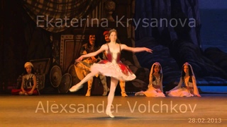 Ekaterina Krysanova Alexsander Volchkov  Corsaire  Bolshoi