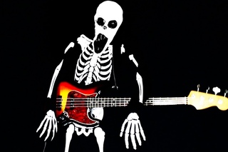 Spooky Scary Bass Guitars