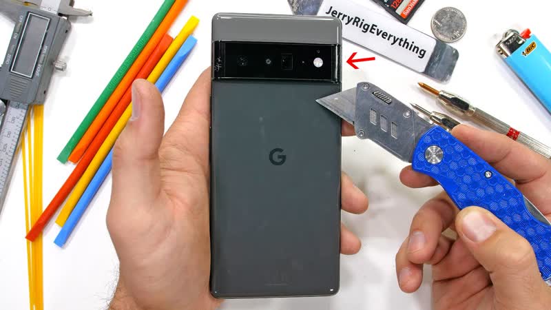 Pixel 6 Pro Durability Test How much Plastic this