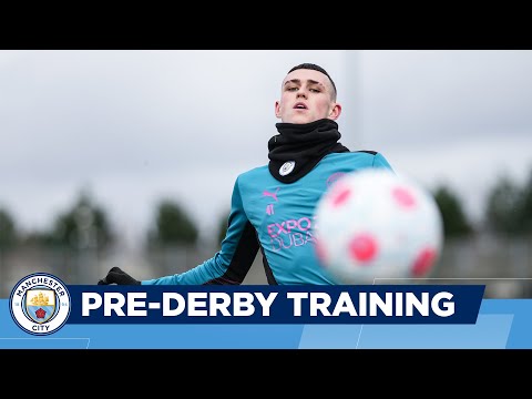 Derby Ready, Training, Man City v Man