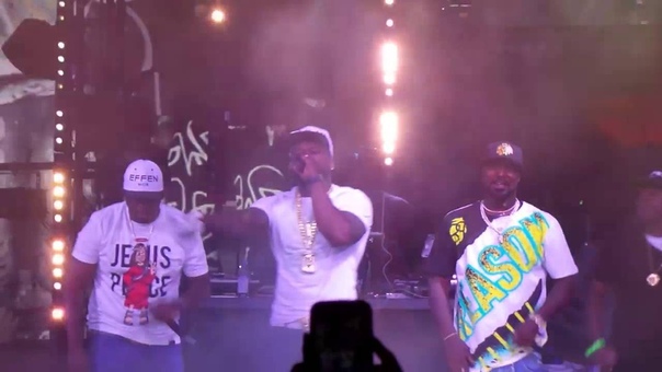 50 Cent performs at Drais nightclub Las